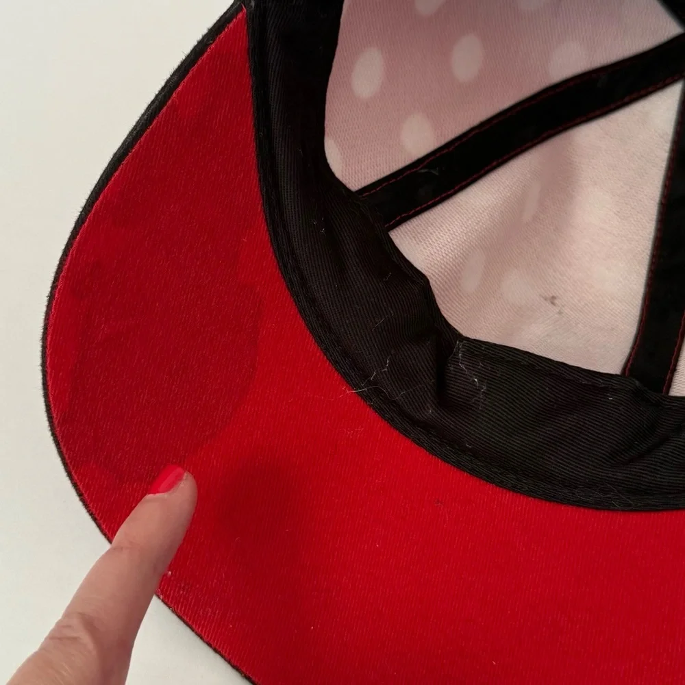 Disney Parks Kids Vintage Walt Disney World Minnie Mouse Hat Youth Size